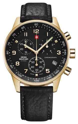 Swiss military chrono - military, by