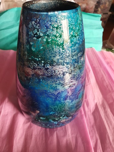 Beau vase verre laque ll - laque,
