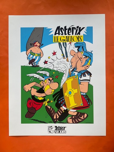 Uderzo goscinny sérigraphie - uderzo,