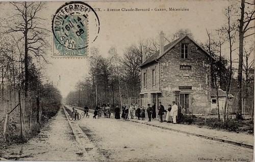 Cpa photo les coudreaux avenue - cpa,