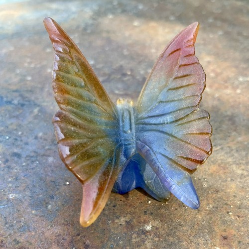 Papillon pâte verre - ,