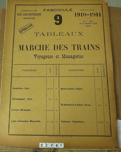 Plm fascicule horaires 9 - ,