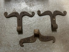 Suite de 3 Ferrure Fer Forgé