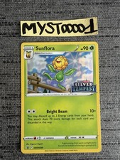 Carte Pokemon Sunflora Promo Swsh269 Stamp Silver Tempest Anglais Exc