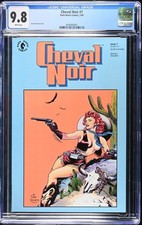 Cheval Noir #7 (1990) - Dave Stevens Cover - CGC 9.8 - White Pages - Dark Horse