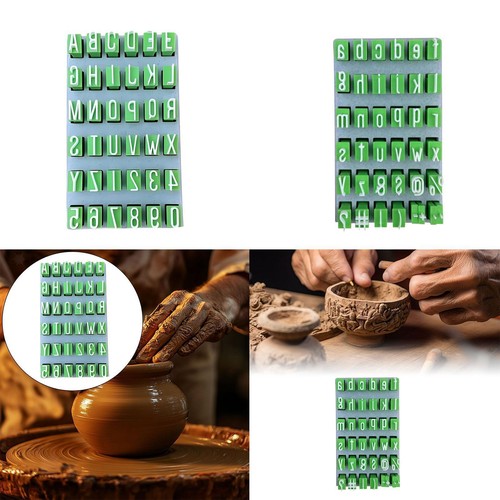 Ensemble tampons argile - de, en