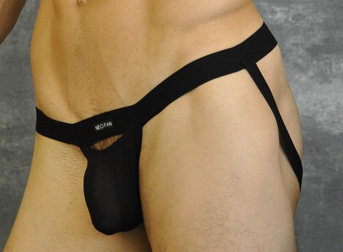Lot jock strap noir - 2,
