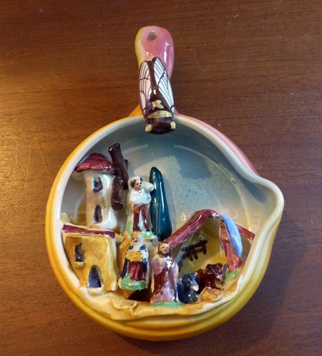 Crèche provençale vintage - provençale, en