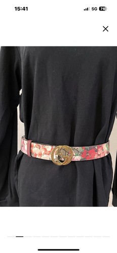 Ceinture gucci blooms floral - gucci,