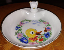 Assiette en porcelaine à bouillie - Limoges