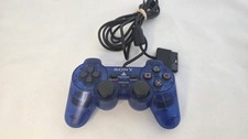 sony playstation 2 controller blue