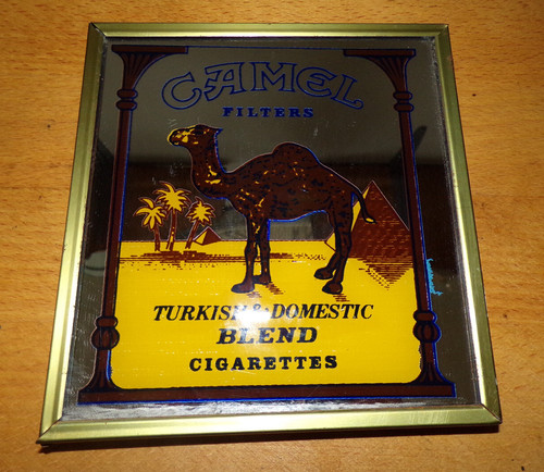 Ancien miroir publicitaire - ancien,
