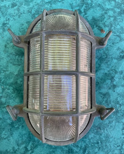 Vintage applique bronze lampe - vintage,