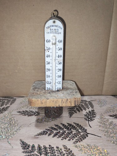Jolis ancien thermomètre - thermomètre, en