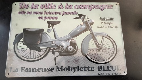 Plaque publicitaire metal - publicitaire,