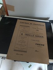 vintage CATALOGUE DE FACTORY DE CUTELLERIE TREILLE-SUGIER THIERS
