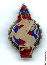 ARTILLERY 181° R.A.L.T. Rgt.  Art. Fab Drago Beranger Enamel Heavy Tracted