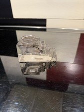 Encrier ancien en verre –