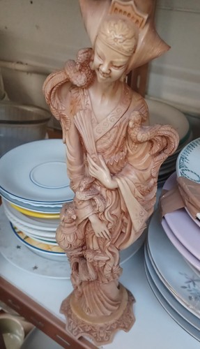 Sculpture résine asiatique