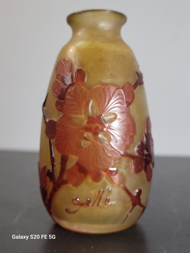 émile gallé petit vase - Émile,