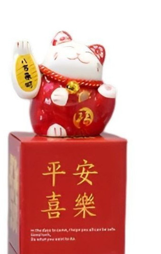 Tirelire maneki neko rouge - maneki, n4
