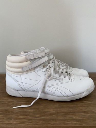 Reebok high top - reebok, white
