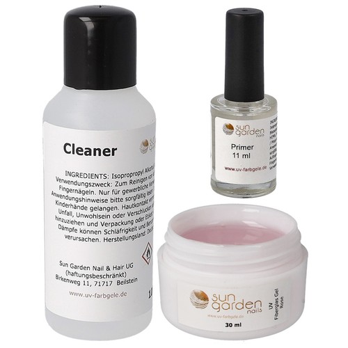 Kit ongles avec gel fibre - d'ongles,