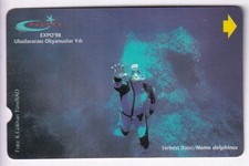 ASIE TELECARTE / PHONECARD .. TURQUIE 30U TT ALCATEL RARE PLONGEE MAGNETIQUE