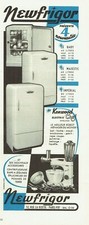 1952 Advertising 0921 Newfridge Centrifuge Kenwood Chef Frigidair