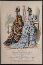 1874 - Gravure de mode -