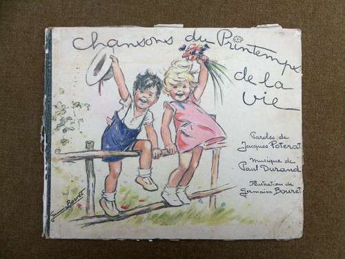 Livre chansons printemps de - du,