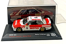 BMW M3 E30 #6 RALLYE CRITERIUM ALPIN 1989  -F.CHATRIOT -  IXO / ALTAYA -  1/43