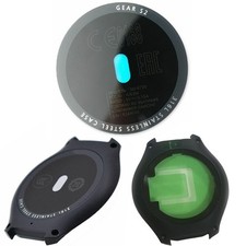 Pour Samsung Galaxy Gear S2 SM-R720 Montre Retour Couverture en verre