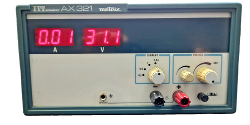 Metrix 321 alimentation - ax,