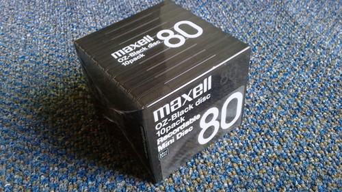 Minidisc maxell black - oz, md