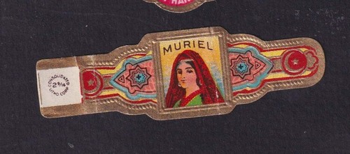 Antique cigar label ring - cigar,