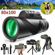 Jumelles télescope monoculaire portable 80X100 super haute puissance chasse camp