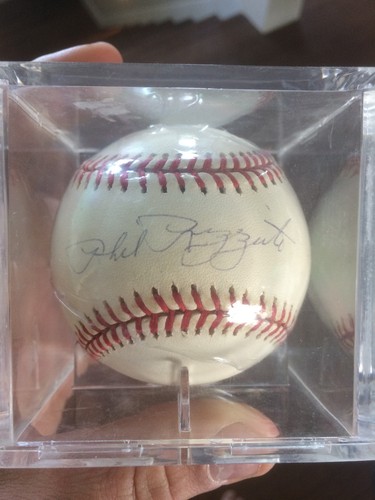 Phil rizzuto signed autograph - rizzuto,