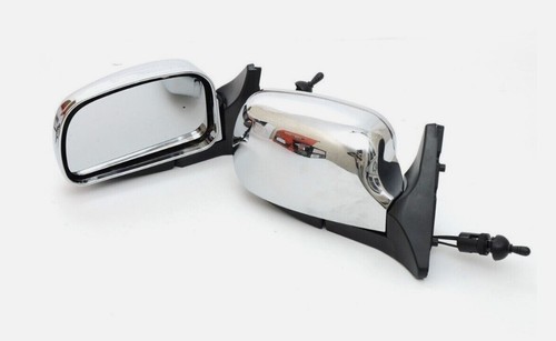 Side mirrors ghrome with - side,