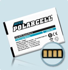 PolarCell Batterie pour HTC Touch Pro 2 T7373 7 SNAP T7576 RHOD160
