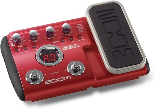 Zoom bass effects pedal 1u - bass, b2.1u