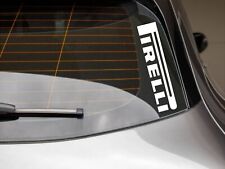 Custom Pirelli Vinyl Decal Import Tuner Multiple Colors and Sizes