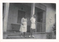 ANCIENNE PHOTO GUYANE ~1950 CABINET MEDICAL A SAINT GEORGES D'OYAPOCK