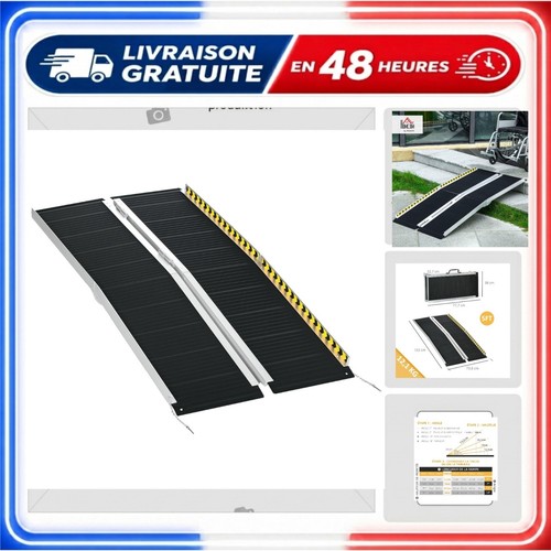 Rampe fauteuil roulant - , pliable