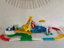 22 ⚜️ Antique Merry-Go-Zoo Train Toy Set By Tomy Year 1979 Vintage