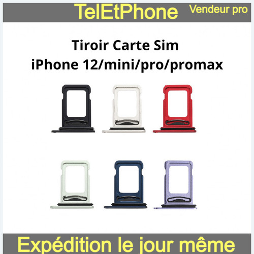 Tiroir carte sim - tiroir, 12