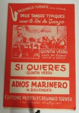 Partition musique tango