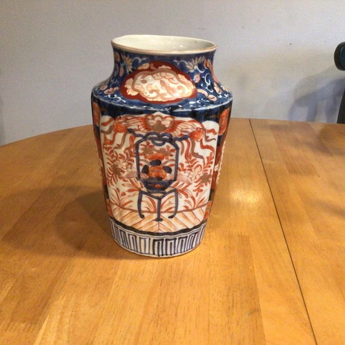 Antique japanese ribbed imari - antique,
