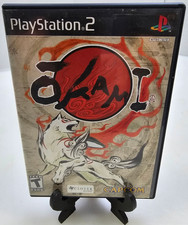 Sony Playstation 2 PS2 Okami Video Game Cleaned & Tested
