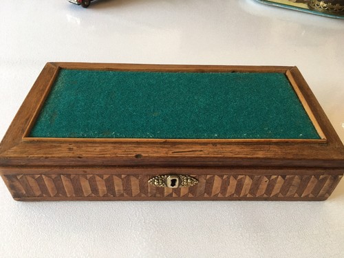 Boîte ancienne marqueterie - en,